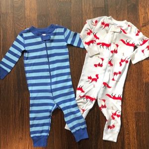 Two-pack Hanna Andersson 100% Organic Cotton PJs